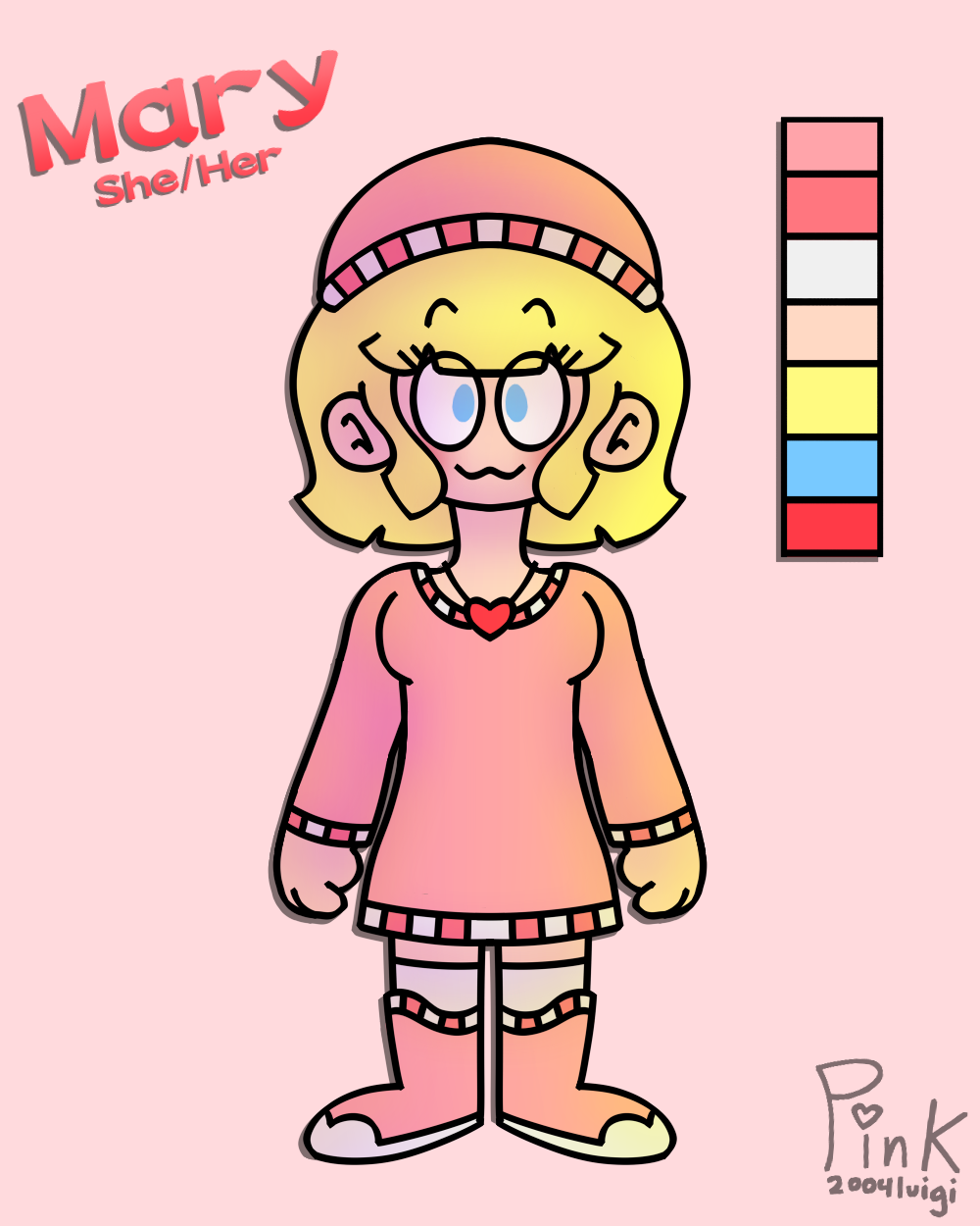 OC Reference - Mary
